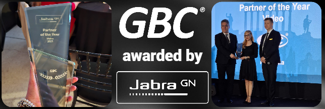 GBC castiga premiul Jabra Partner of the Year - Video 2025 la Jabra CEE Partner Conference 2026